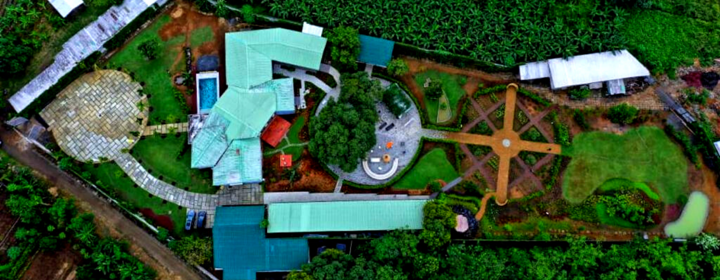 Vue d'oiseau de la Fondation MAM a Suza